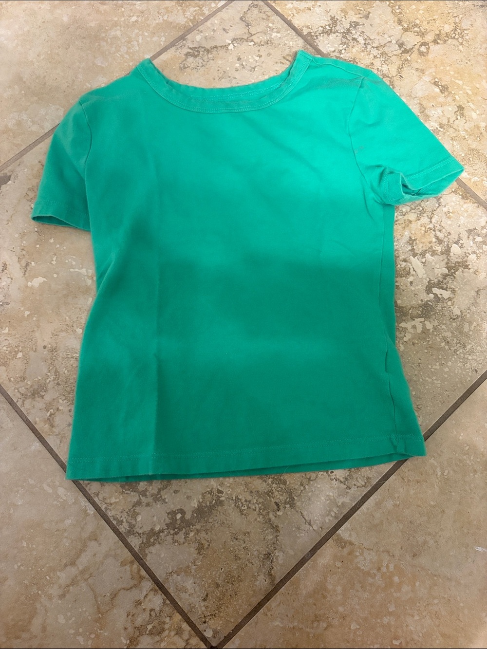 SO Women's Short Sleeve Crewneck Tee in Teal Green! Stickers come with purchase!